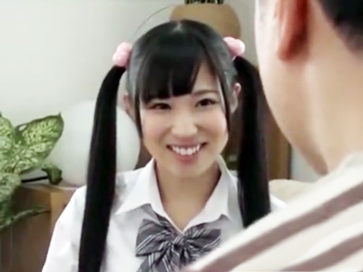 「赤ちゃん作るんだから」ツインテJKが強制種付けさせる騎乗位パコ